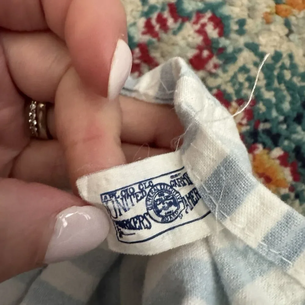 Vintage 90s OshKosh B'Gosh‎ The Genuine Article Striped Polo Kids Size 4*
